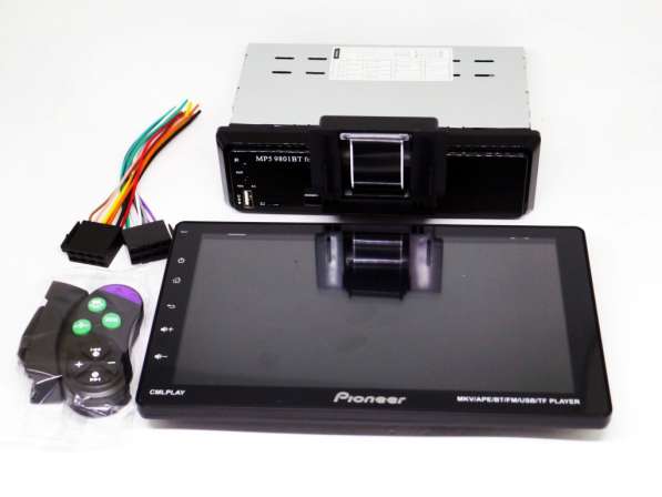 1din Магнитола Pioneer 9010 / 9801 - 9" Съемный экран + USB в фото 10