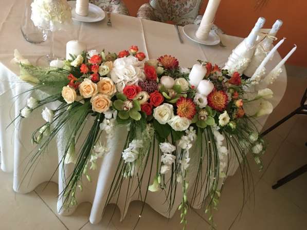 Свадебное оформление, флорист, букет невесты в Жуковском фото 13