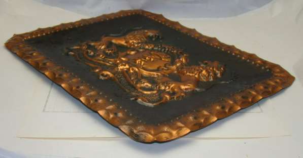 Чеканка винтажная Герб (Q976)