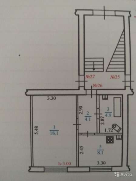 1-к квартира, 35.2 м², 1/4 эт в Новороссийске фото 8