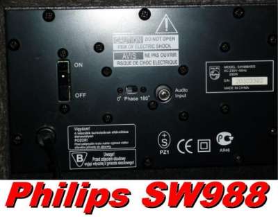 Сабвуфер PHILIPS SW988, активный —..... в Москве фото 10