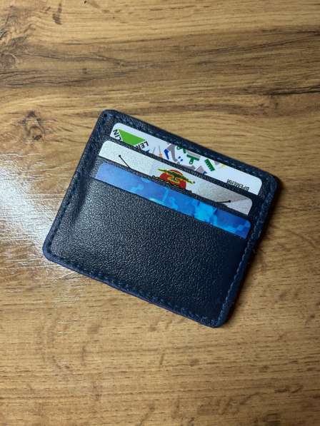 Картхолдер из натуральной кожи в Санкт-Петербурге фото 3