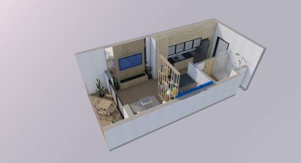 1-к. квартира 43м² Турция, Мерсин, Мезитли в фото 6