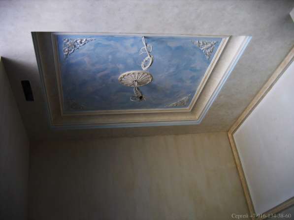 Декоративная покраска и отделка интерьера дома или квартиры в Москве фото 3