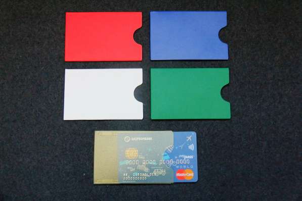 Чехлы с чистящим слоем для банковских пластиковых карт в Владикавказе фото 3