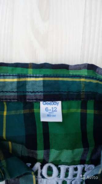 Комплект рубашка и штаны 80 размер GeeJay в Волгограде фото 5