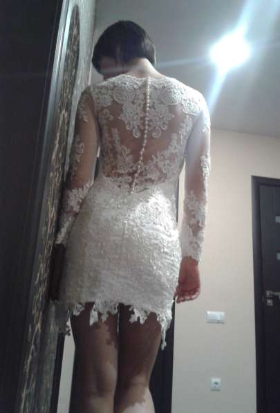 Новое короткое свадебное платье в Воронеже