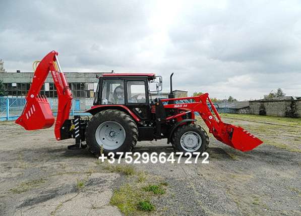 ЭБП-11М экскаватор-погрузчик с усиленным экскаваторным обору в Москве фото 9