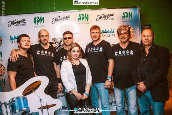 Группа на корпоратив, живая музыка, CROCK, рок (Казахстан) в фото 9