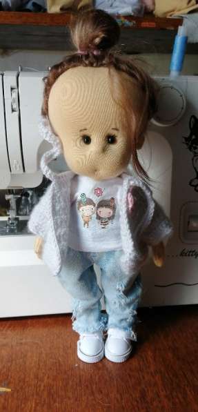 Текстильная кукла ручной работы в Москве фото 3
