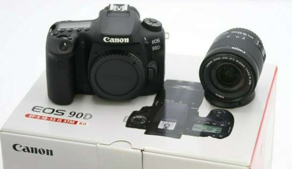 Canon EOS 90D + 18–55 мм IS STM + 64 ГБ — гарантия в фото 4