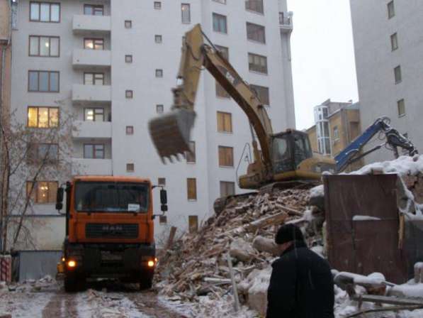 Снос домов в Новосибирске, демонтаж стен, перегородок. в Новосибирске