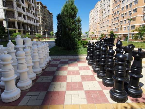 Шахматы парковые (напольные, уличные, гигантские) в фото 3