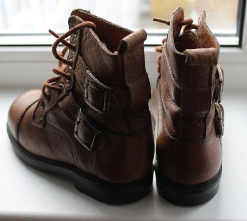 Кожаные ботинки детские в Москве фото 3