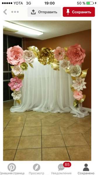 Оформление свадебного зала, фотозона, букет невесты в Санкт-Петербурге фото 13