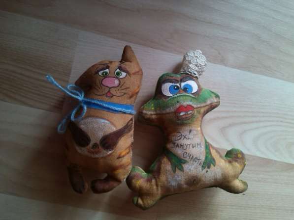 Кофейно-коричные игрушки в фото 11