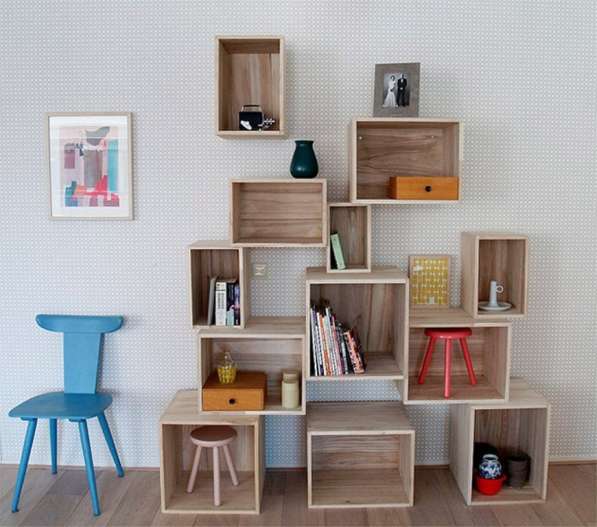 Полки из массива в фото 14