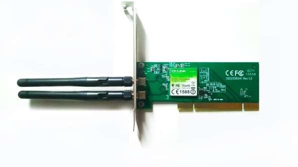 Адаптер TP-LINK TL-WN851ND Wireless N PCI 802.11n/2.4Hz/300 в Челябинске фото 3