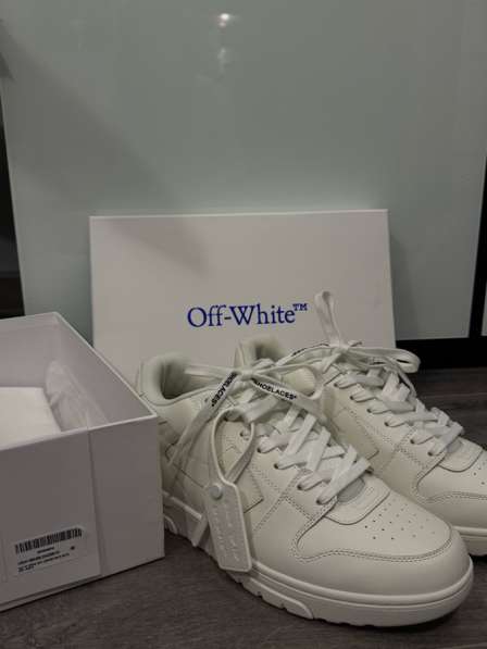 Новые кеды off white в Москве фото 5