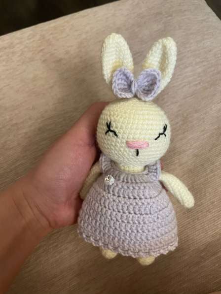 Зайка в ладошку, ручная работа в Москве фото 4