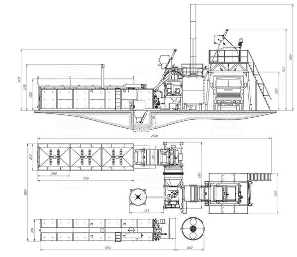 Асфальтовый завод МАЗ-20