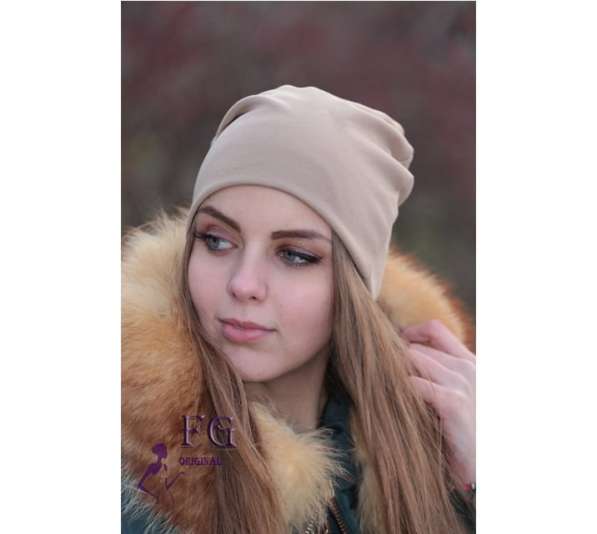 Шапочка трикотажная в фото 4