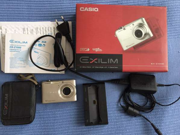 Цифровой фотоаппарат Casio Exlim EX-Z1000 в Балашихе фото 5