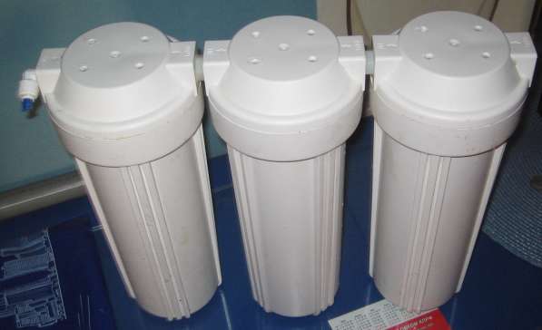 Тройной фильтр для очистки воды