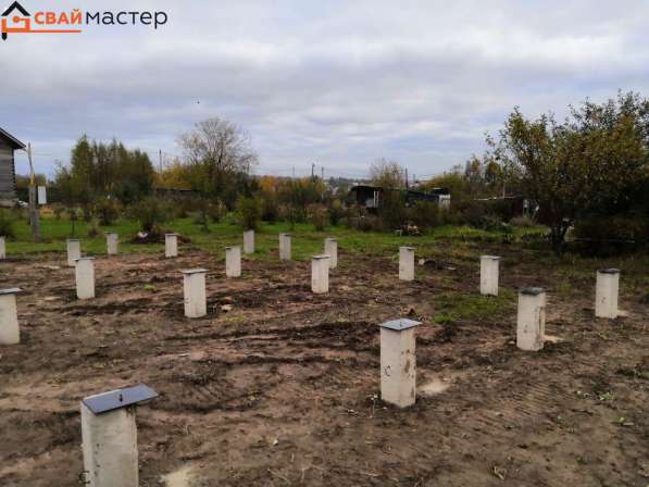 Установим свайные фундаменты для строительства дома в Костроме фото 4