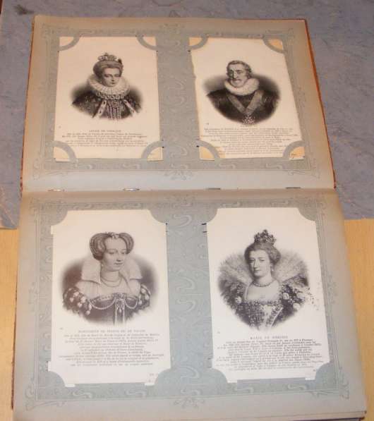 Коллекция открыток короли и королевы Франции в Москве фото 6