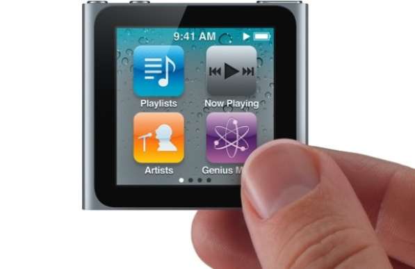 Apple ipod Nano 6th Gen 8gb Silver