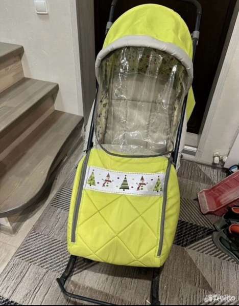 Детские санки коляска