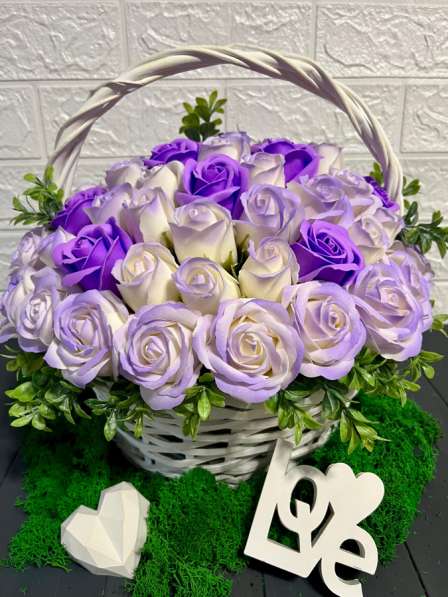 Букеты из мыла ручной работы