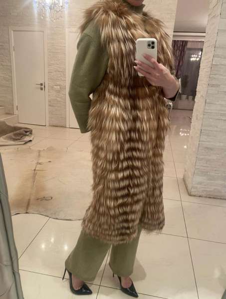 Жилетка длинная рысь в Москве фото 9