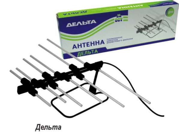 ТВ-антенна комнатная ДЕЛЬТА ДМВ 32
