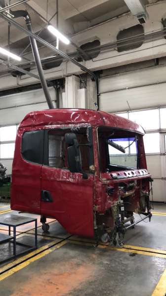 Восстановление геометрии кабин, ремонт кабин грузовых авто в Красноярске фото 3