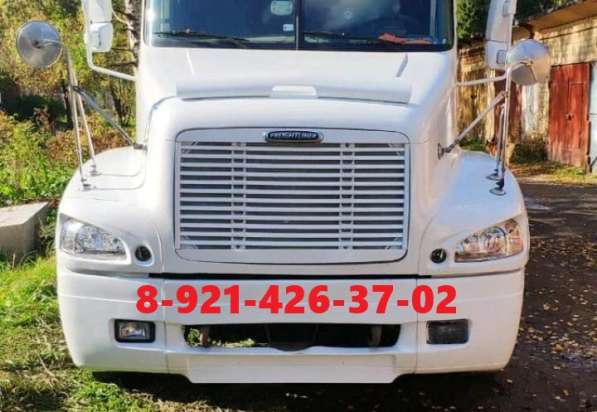 Ремонт капота американского грузовика FREIGHTLINER Columbia в Санкт-Петербурге