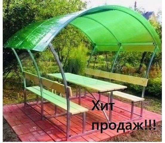 Новые садовые беседки в Суворове фото 3