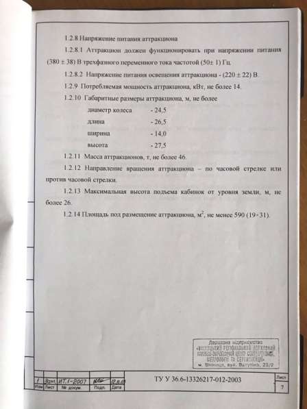 Аттракцион «Колесо Обозрения» в Феодосии фото 15