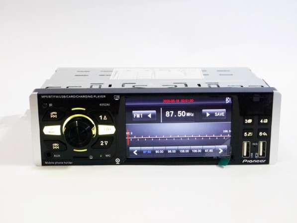 Автомагнитола Pioneer 4052AI MP5 / FM LCD 4.1" Bluetooth в фото 3