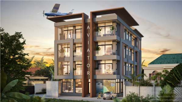 Квартиры для инвестиций в Апарт-отеле Aviator в Чангу, Бали