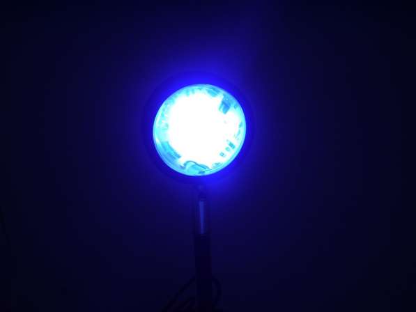 Лампа LED для селфи еффект солнца RGB + пульт (F-20) 23см в фото 7