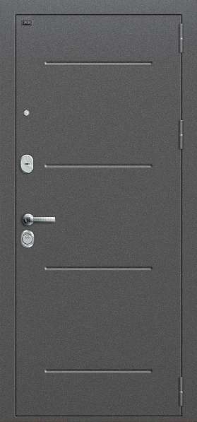 Входная дверь Р2-216 Антик Серебро/П-25 (Беленый Дуб)