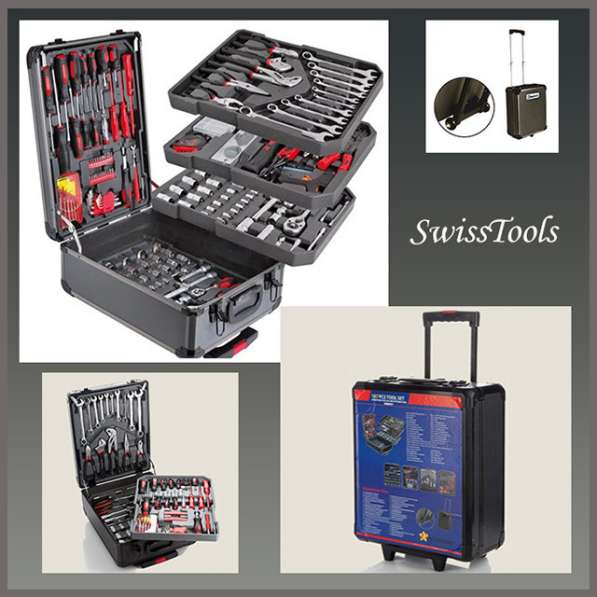 Комплект инструментов SwissTools, набор из 187 предметов