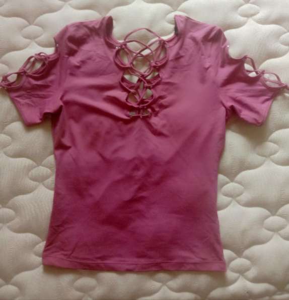 Блузка женская розовая