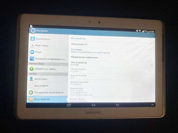 Планшет Samsung Galaxy Tab 2 10.1 в Красноярске фото 4