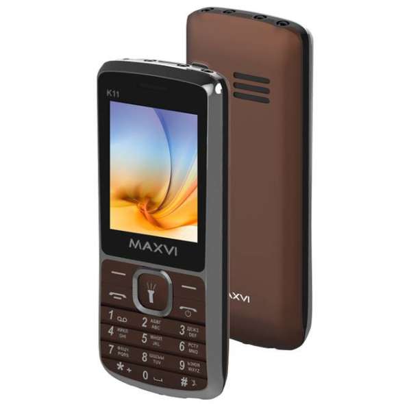 Телефон мобильный MAXVI K11 Brown