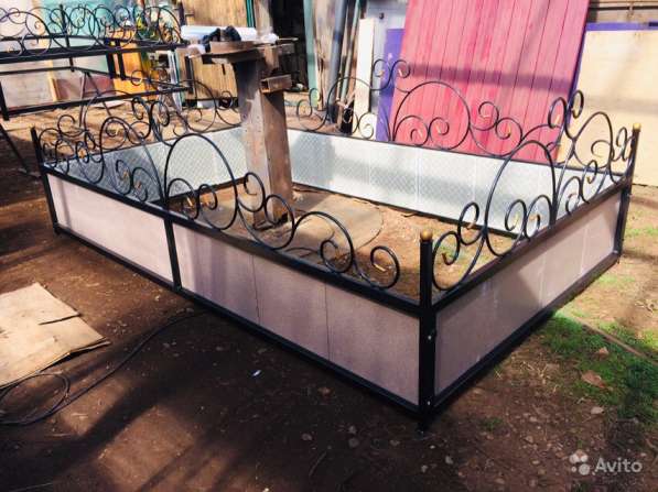 Ограды ритуальные на заказ в Альметьевске фото 10