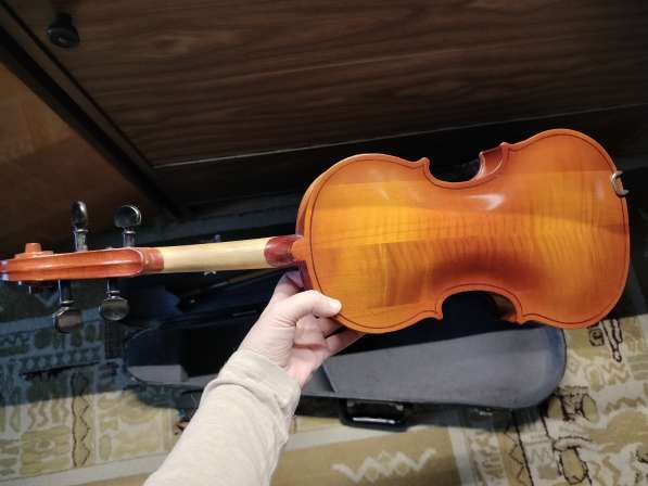 Скрипка 3/4 вместе с чехлом в Ижевске фото 5