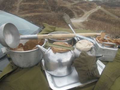Костровые цельно-литые армейские чайники в Хабаровске фото 3